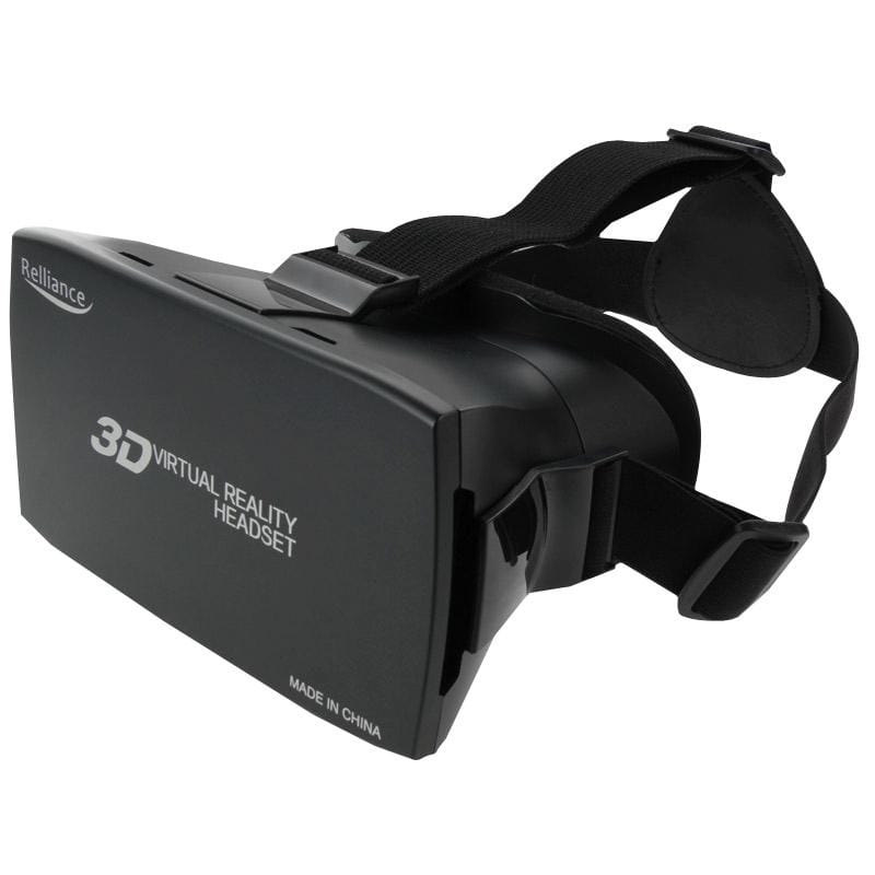 3D Cardboard Head Mount Plastic 3D Virtual Reality Video Glasses for 4.7 - 6.0 inch Android / iOS Smartphone