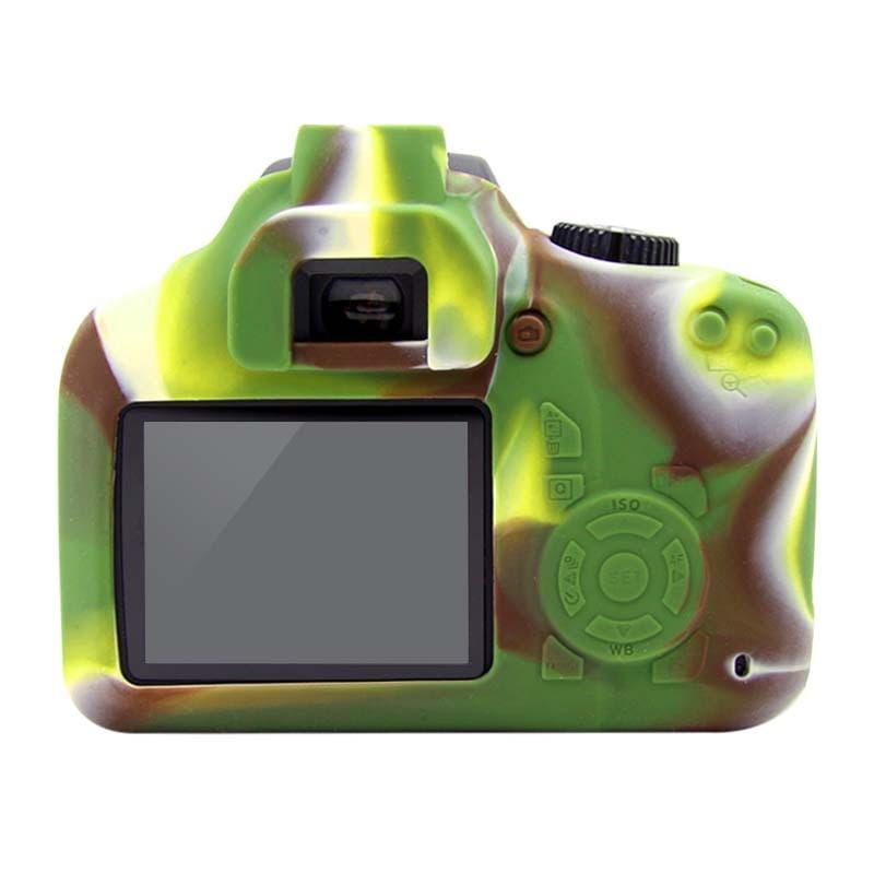 PULUZ Soft Silicone Protective Case for Canon EOS 3000D / 4000D (Yellow)