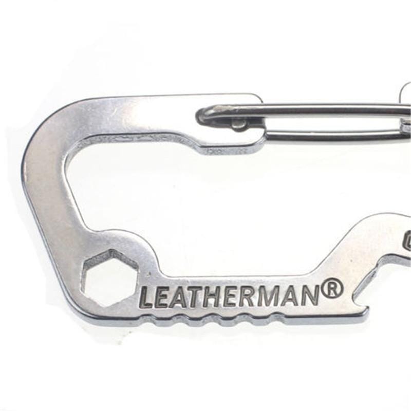 Survival Multi Tools Carabiner Key Chain Keyring Travel Bottle Opener
