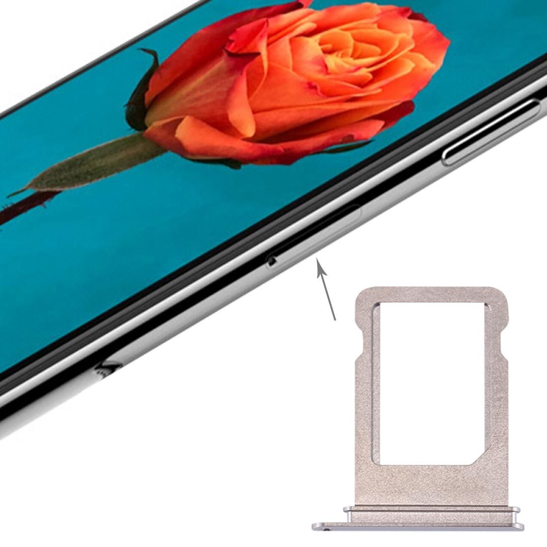 Card Tray for iPhone X (Silver)