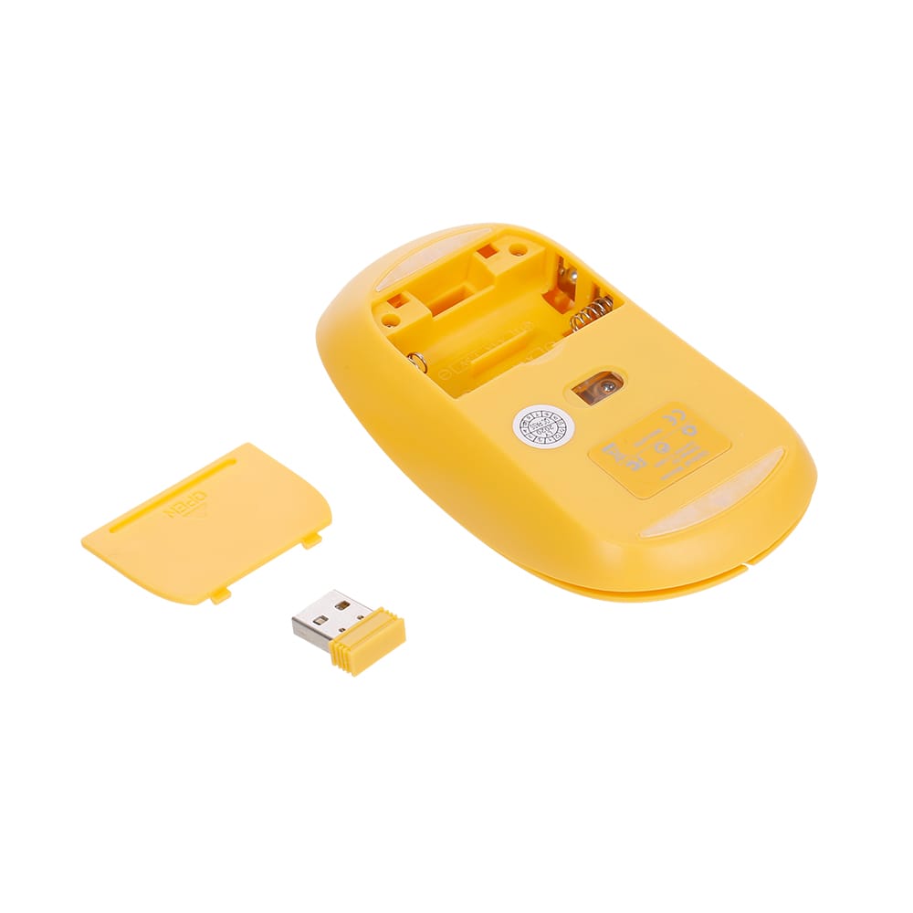 K68 Keyboard & Mouse Combo 2.4GHz Wireless Cute Retro Round