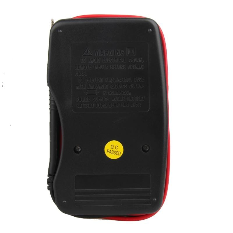 AC/DC DT831B+ LCD Display Handheld Digital Multimeter (Black)