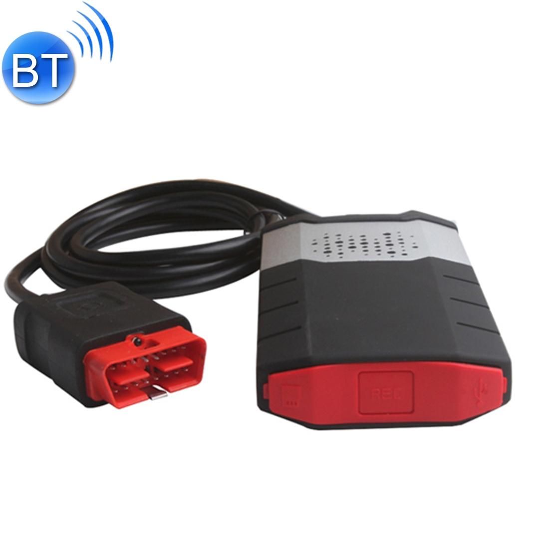 Autocom CDP Professional Auto CDP for Autocom Diagnostic Car Cables OBD2 Diagnostic Tool Delphi DS150E with BT (Style1)