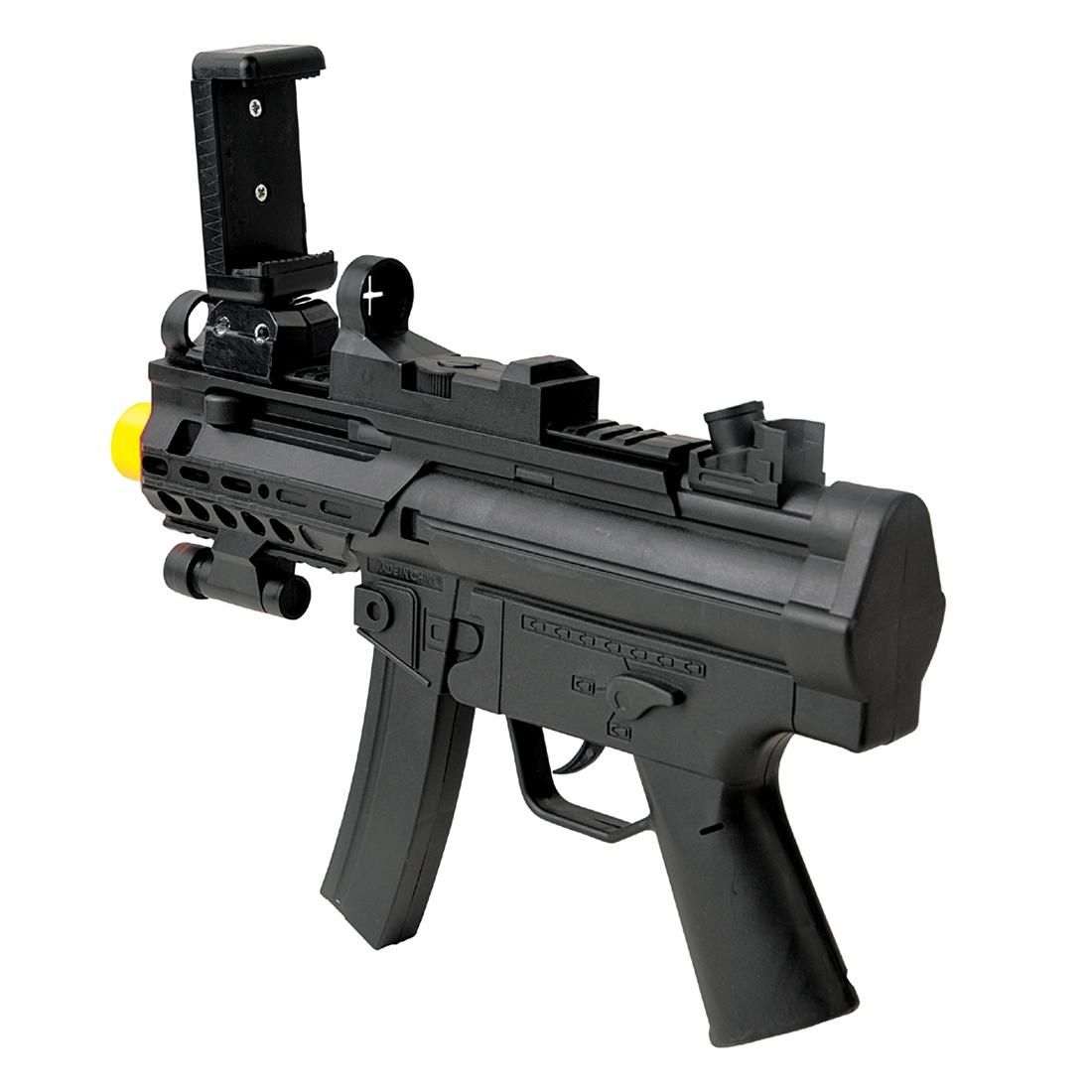 AR-800 ABS Material Smart Bluetooth Handle Controllers AR Gun Toy for Games, Support iOS & Android Smartphones (Black)