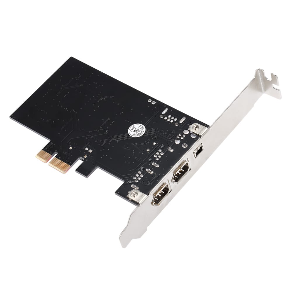 PCI-E 3 Ports 1394a 1394b Firewire Expansion Card