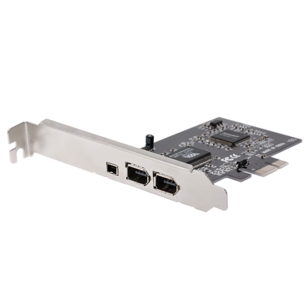 PCI-E 3 Ports 1394a 1394b Firewire Expansion Card