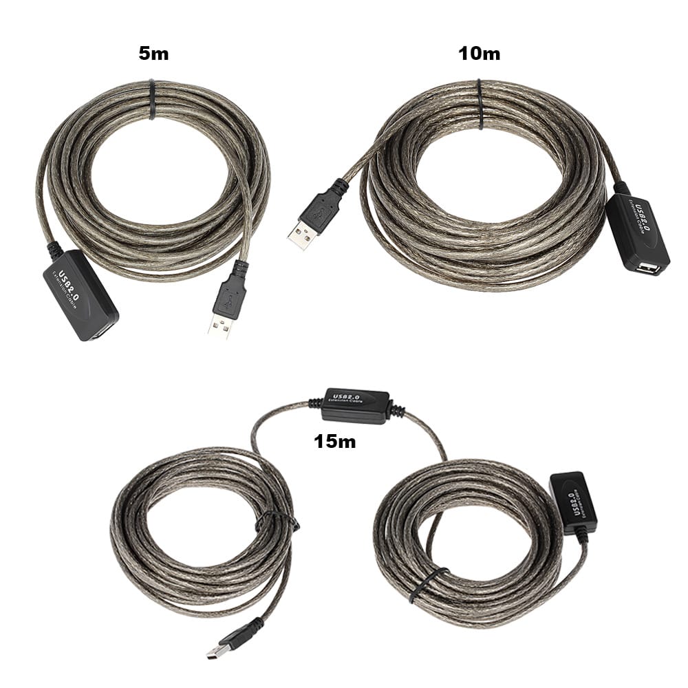 SuperSpeed USB 2.0 Active Repeater Male to Female Extension - 10m