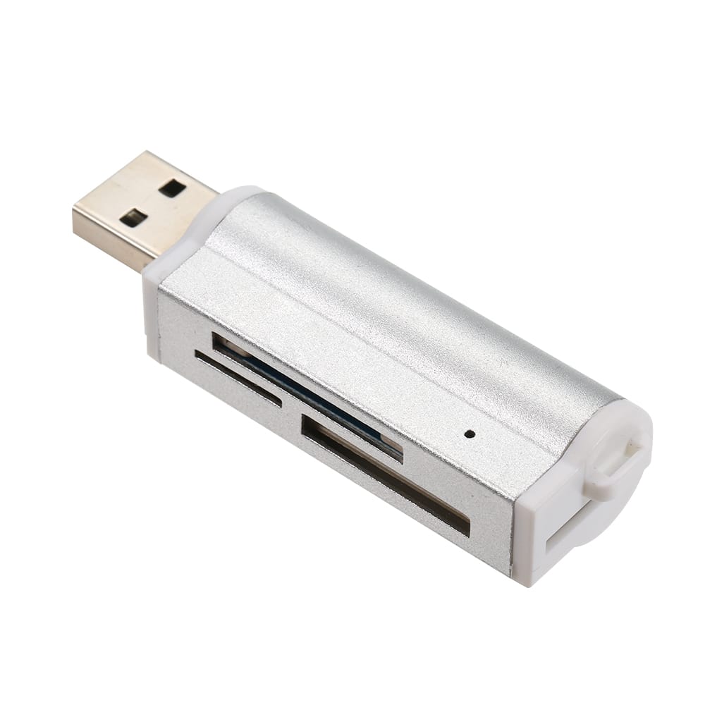 All in One Card Reader USB 2.0 Mini Portable For SD/SD/TF/MS