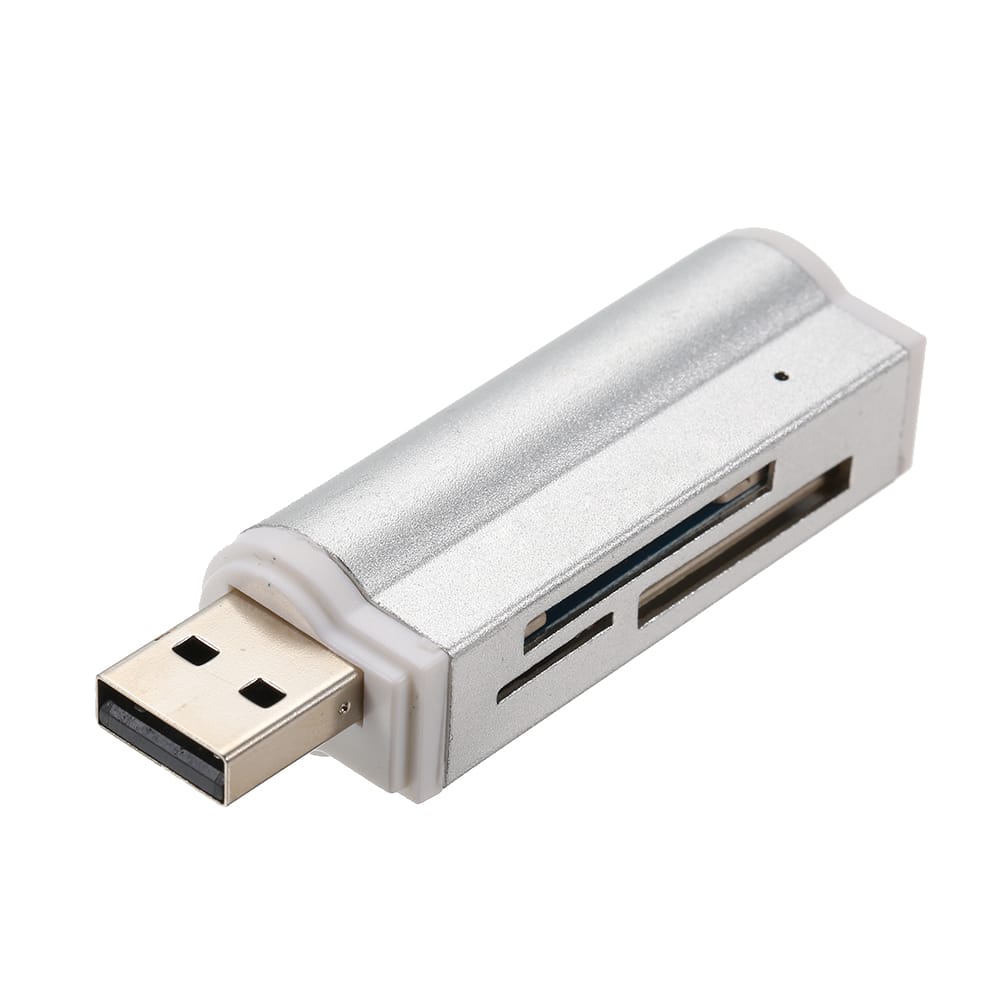 All in One Card Reader USB 2.0 Mini Portable For SD/SD/TF/MS