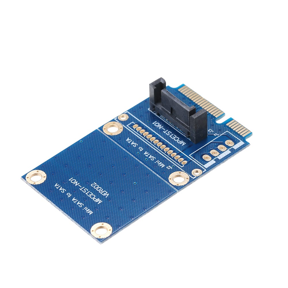 mSATA to SATA Converter Mini SATA to 7Pin SATA Adapter HDD