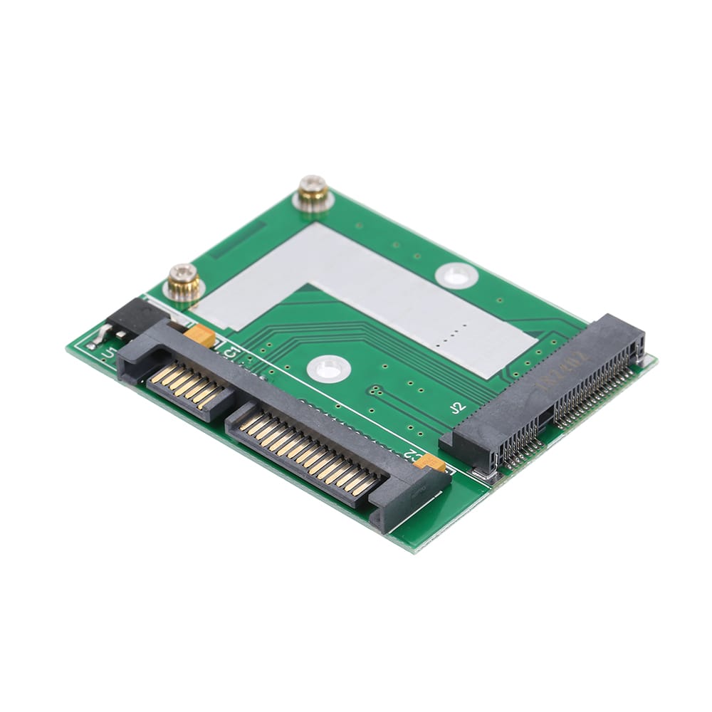 Half-Height mSATA Mini PCI-e SSD to 2.5in SATA3 Interface