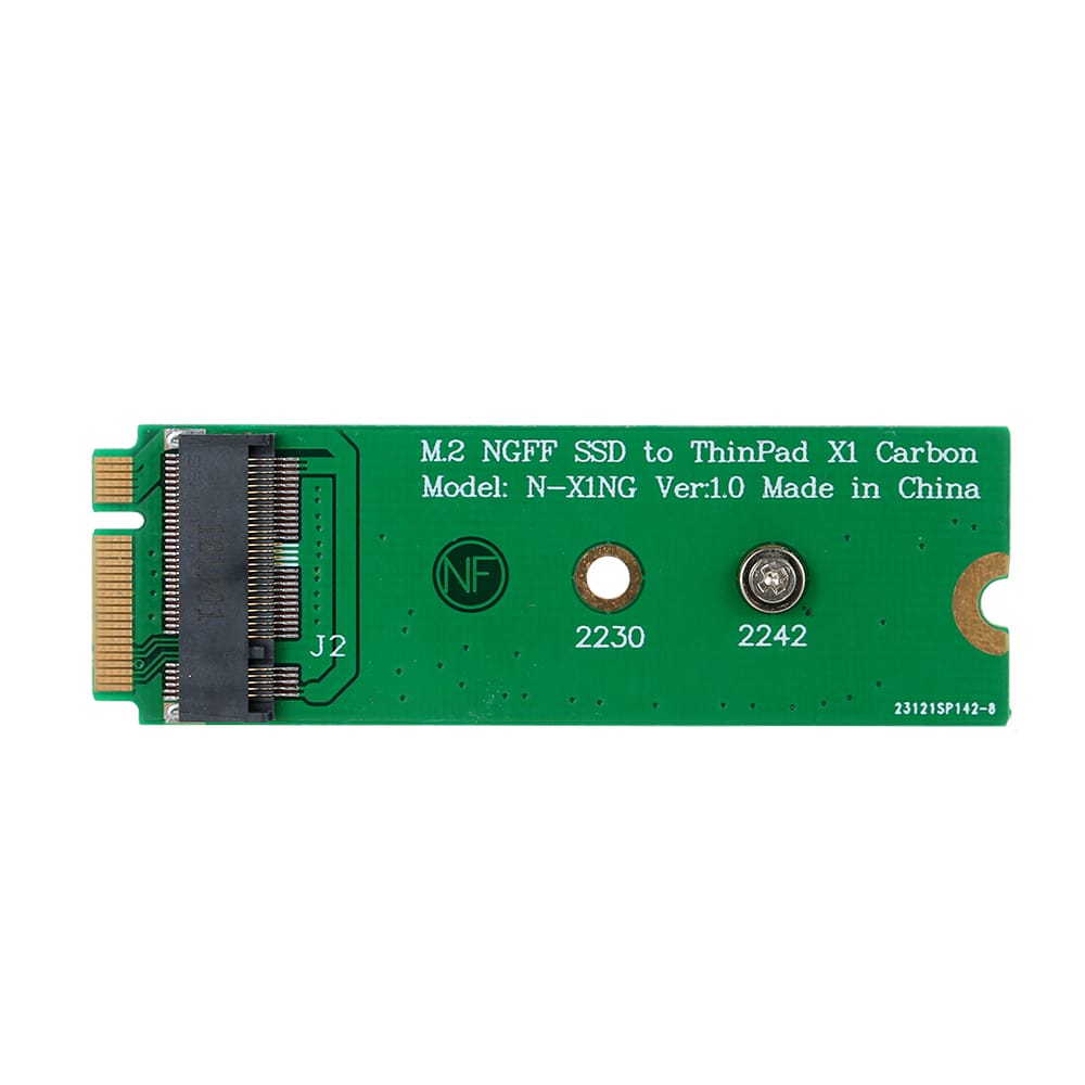 NGFF M.2 to X1 Carbon 2013 Notebook SSD Converter Adapter