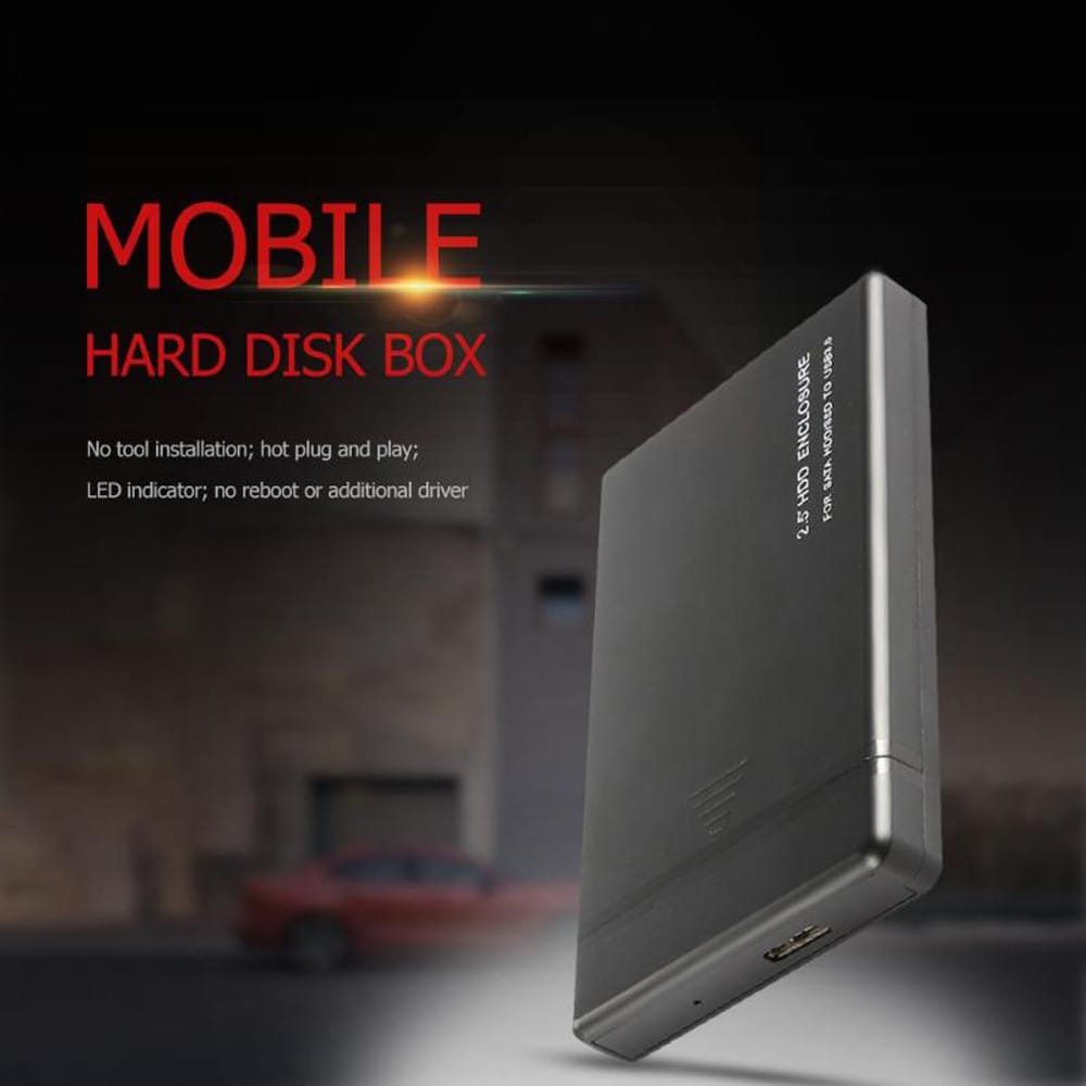 2.5" USB3.0 SATA3.0 HDD Hard Disk Drive External HDD - CASE