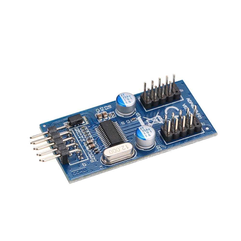 Motherboard 9Pin USB Header to 2 Male Adapter Card USB2.0