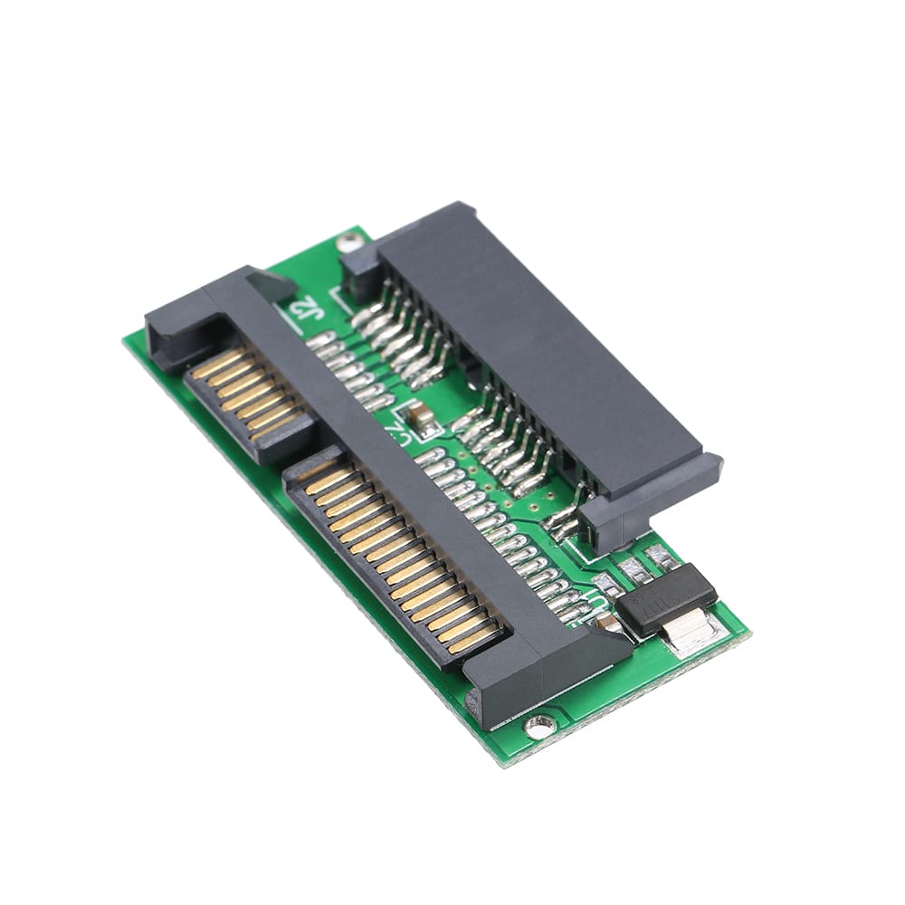 1.8in Micro SATA to SATA 2.5 SSD Hard Drive Disk Adapter