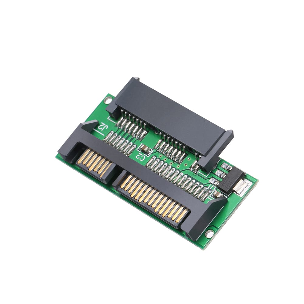 1.8in Micro SATA to SATA 2.5 SSD Hard Drive Disk Adapter