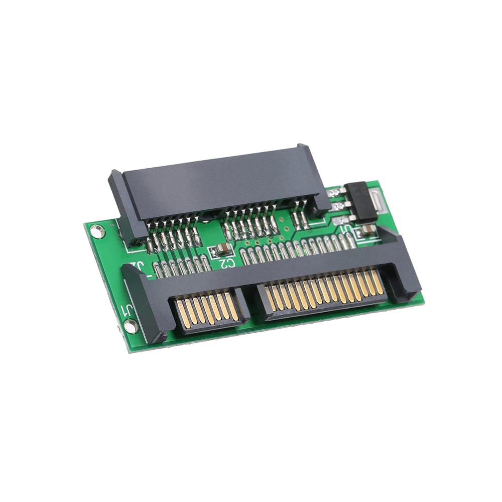 1.8in Micro SATA to SATA 2.5 SSD Hard Drive Disk Adapter