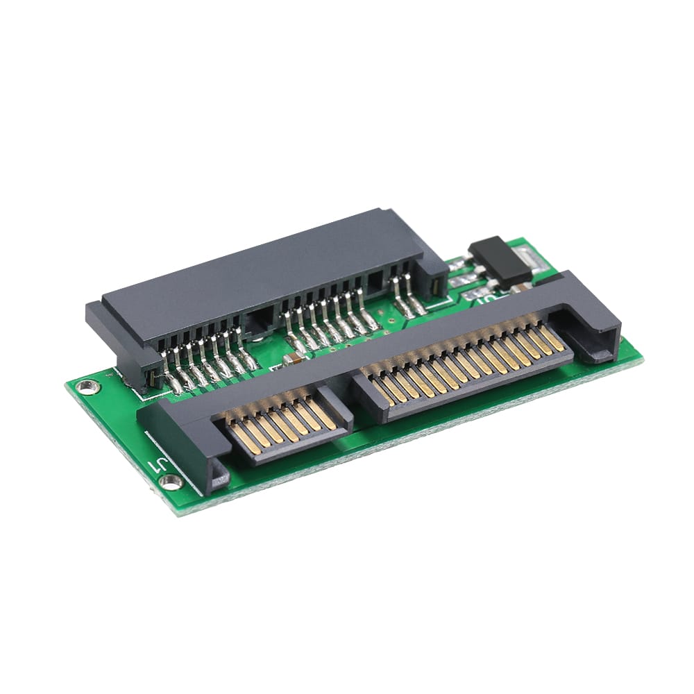 1.8in Micro SATA to SATA 2.5 SSD Hard Drive Disk Adapter