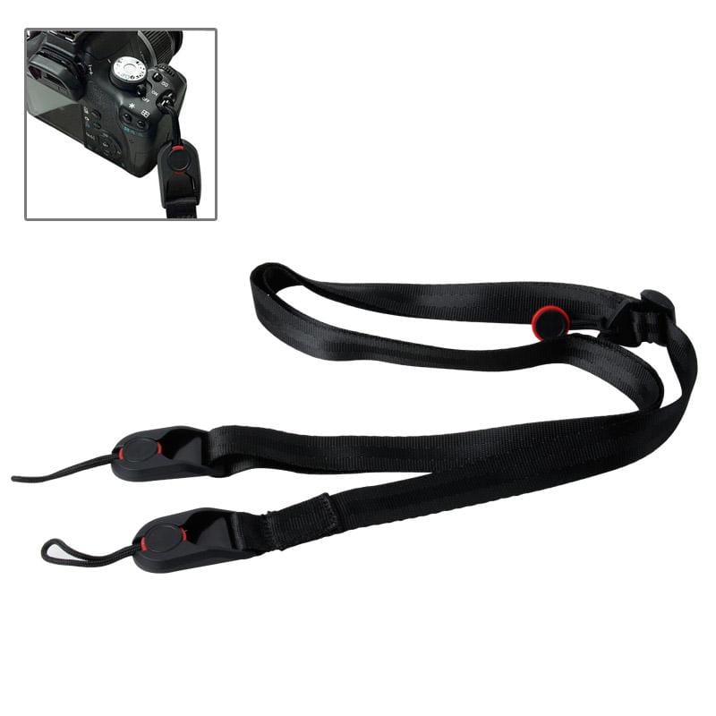 TMC Leash Camera Strap Sling / Digital Camera Strap (Black)