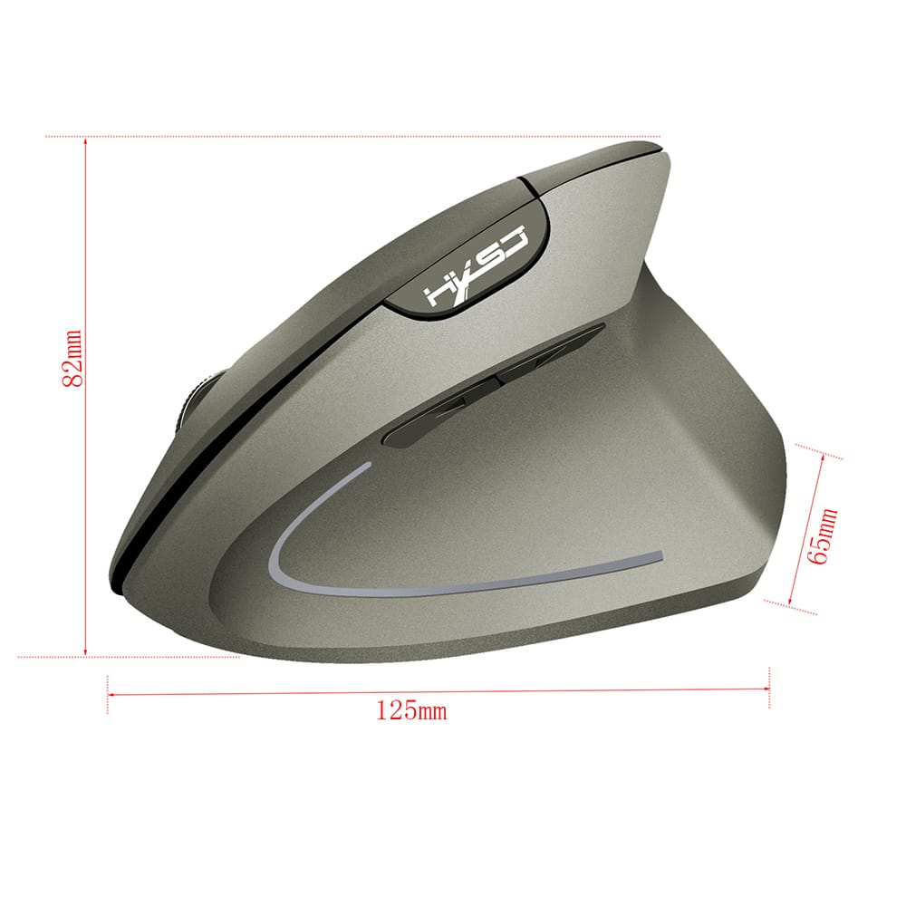HXSJ T24 2.4G Wireless Mouse Vertical Ergonomic Adjustable