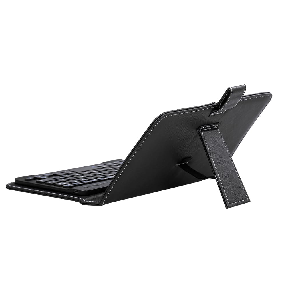 Portable PU Leather BT Wireless Keyboard with Protective