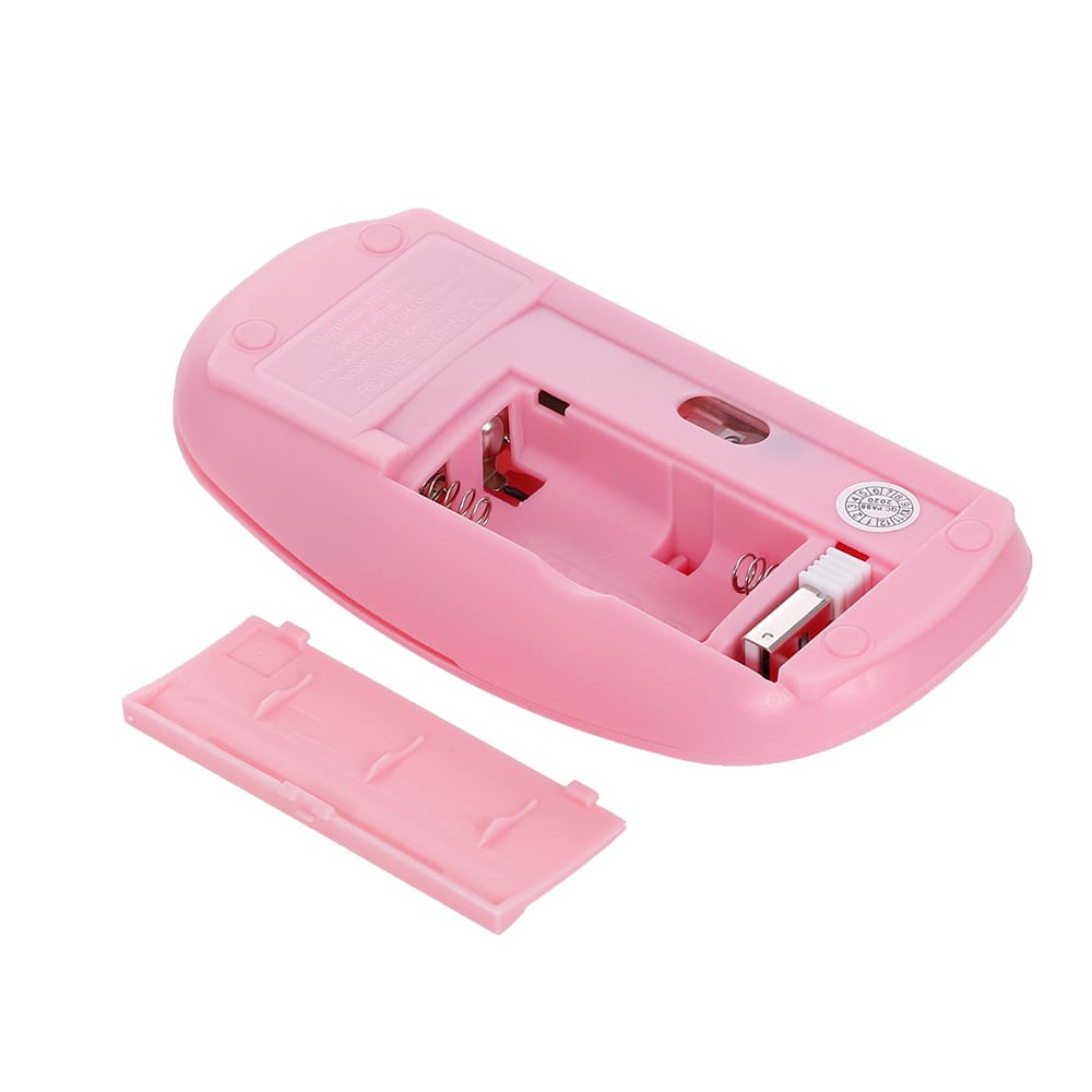 2.4G Wireless Mouse Portable Ultra-thin Mute Mouse 4 Keys