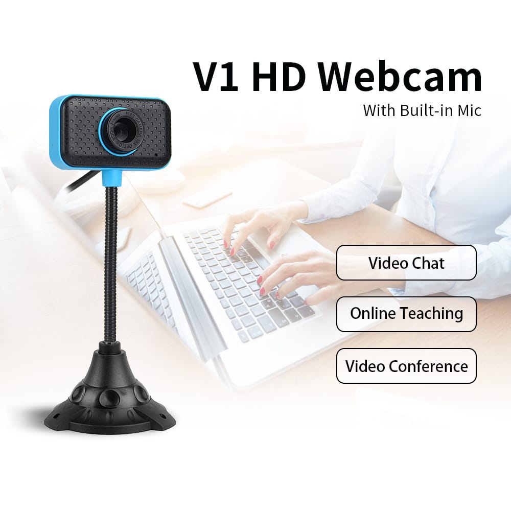 PC Webcam 480P Full HD Web Cam USB Laptop Desktop