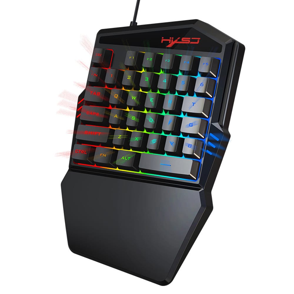 35 Buttons Gaming Keyboard Mechanical Keyboard and Mouse Kit