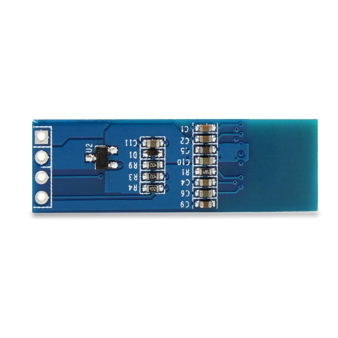 LDTR-WG0185 0.91 inch 128x32 IIC I2C Blue/White OLED LCD Display DIY Module DC3.3V 5V for PIC Arduino (Blue)