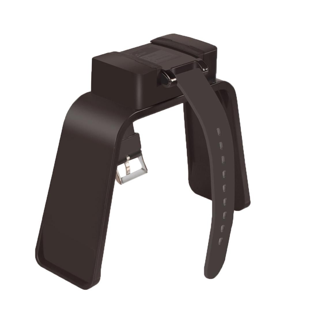 For Pebble 1 CE / RoHS / FCC Certificated Charger Charging Dock Base Cradle Holder with 1.2m Charging Cable (Black)