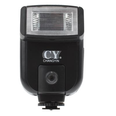 Universal Hot Shoe Camera Electronic Flash with PC Sync Port (Black)