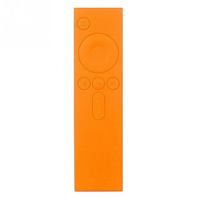 6 PCS Soft Silicone TPU Protective Case Remote Rubber Cover Case for Xiaomi Remote Control I Mi TV Box (Orange)