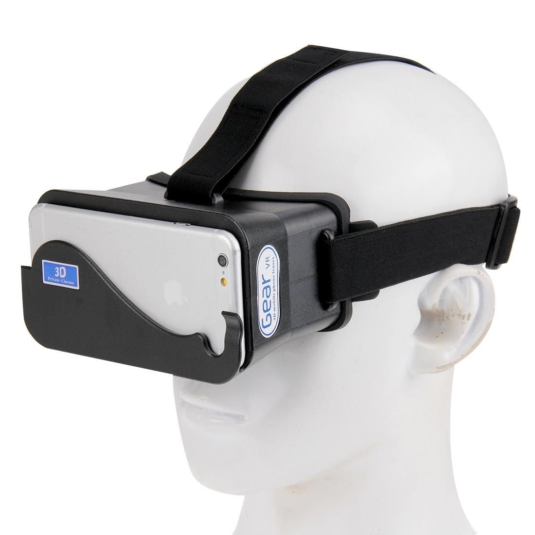 NJ-3D1688B DIY 3D Google Cardboard Glasses Virtual Reality for iPhone 6 & 6s / iPhone 6 & 6s Plus / Galaxy S6 / S5 etc. 4.3 inch - 5.5 inch Smartphone