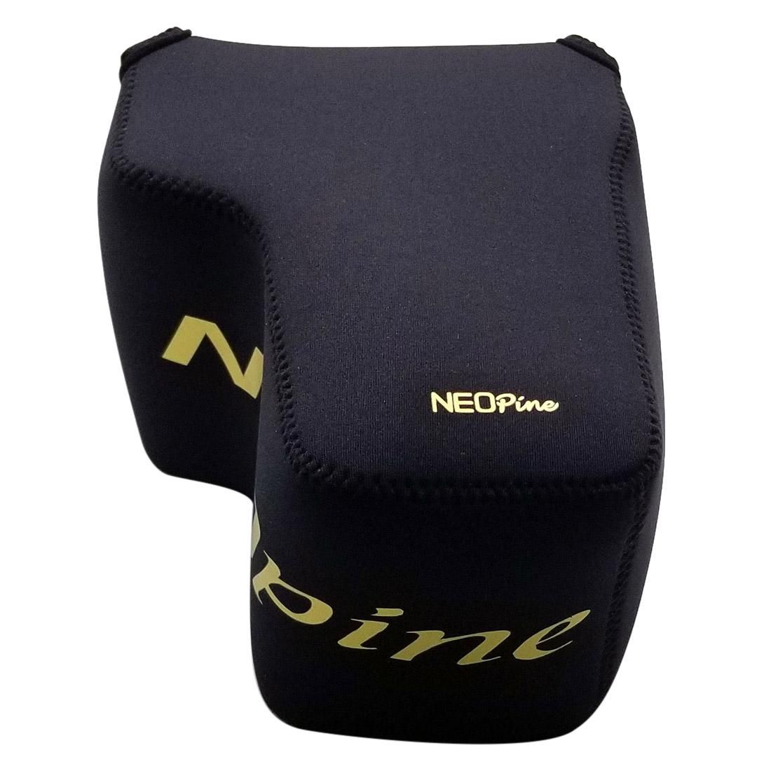 NEOpine Neoprene Shockproof Soft Case Bag with Hook for Nikon P1000 Camera (Black)