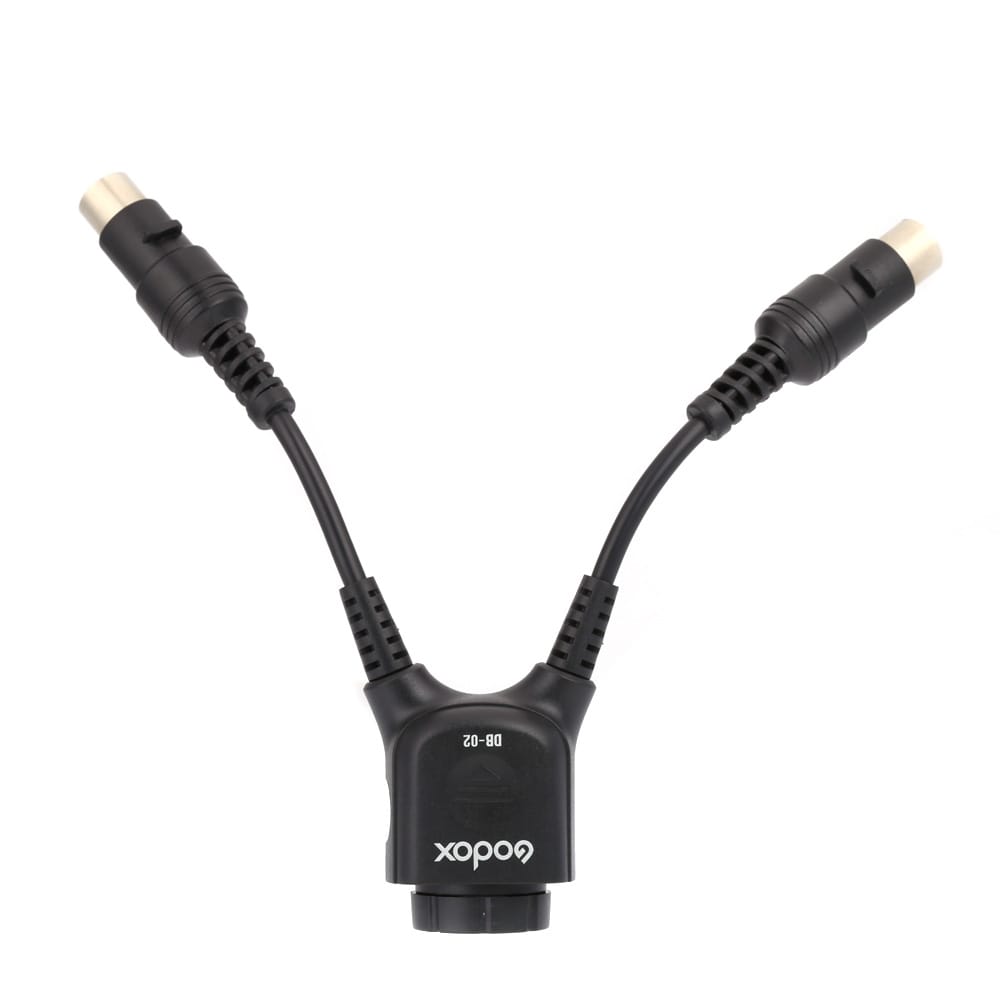 Godox DB-02 Cable Y Adapter 2 to 1 for PROPAC Power Pack
