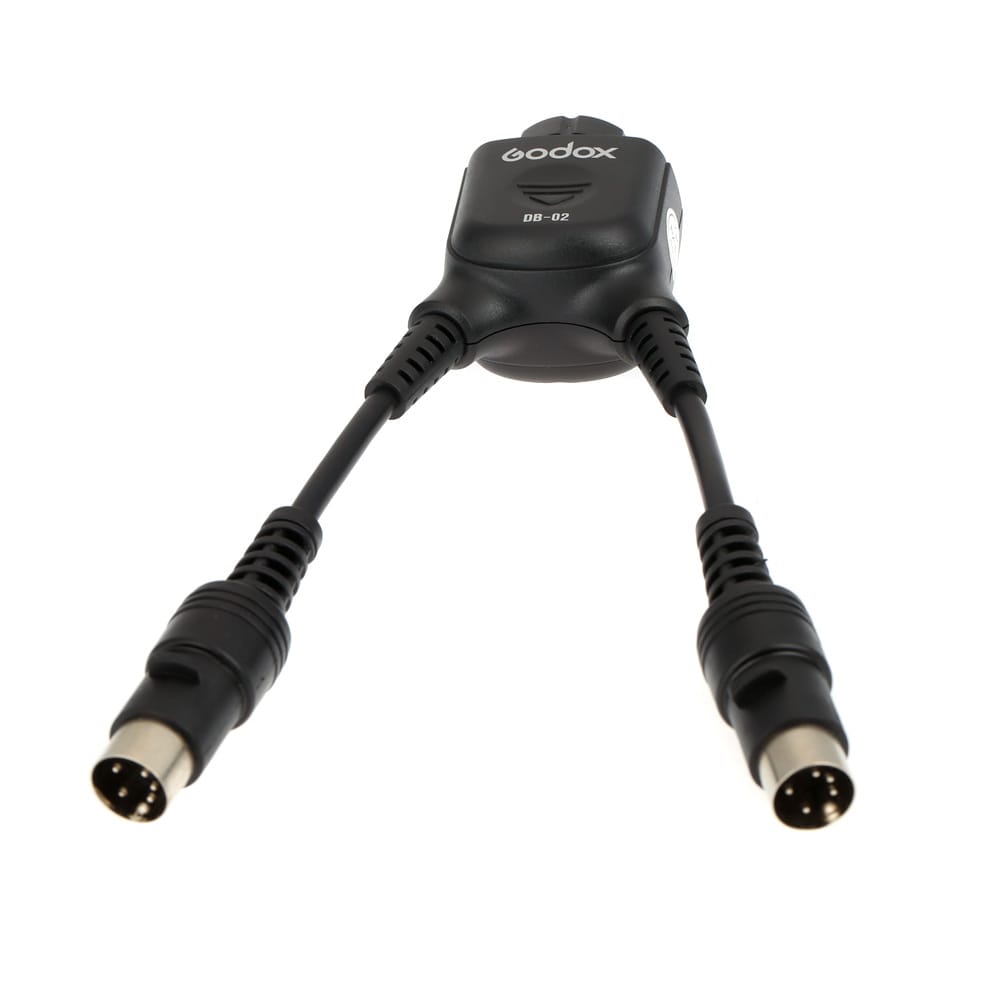 Godox DB-02 Cable Y Adapter 2 to 1 for PROPAC Power Pack