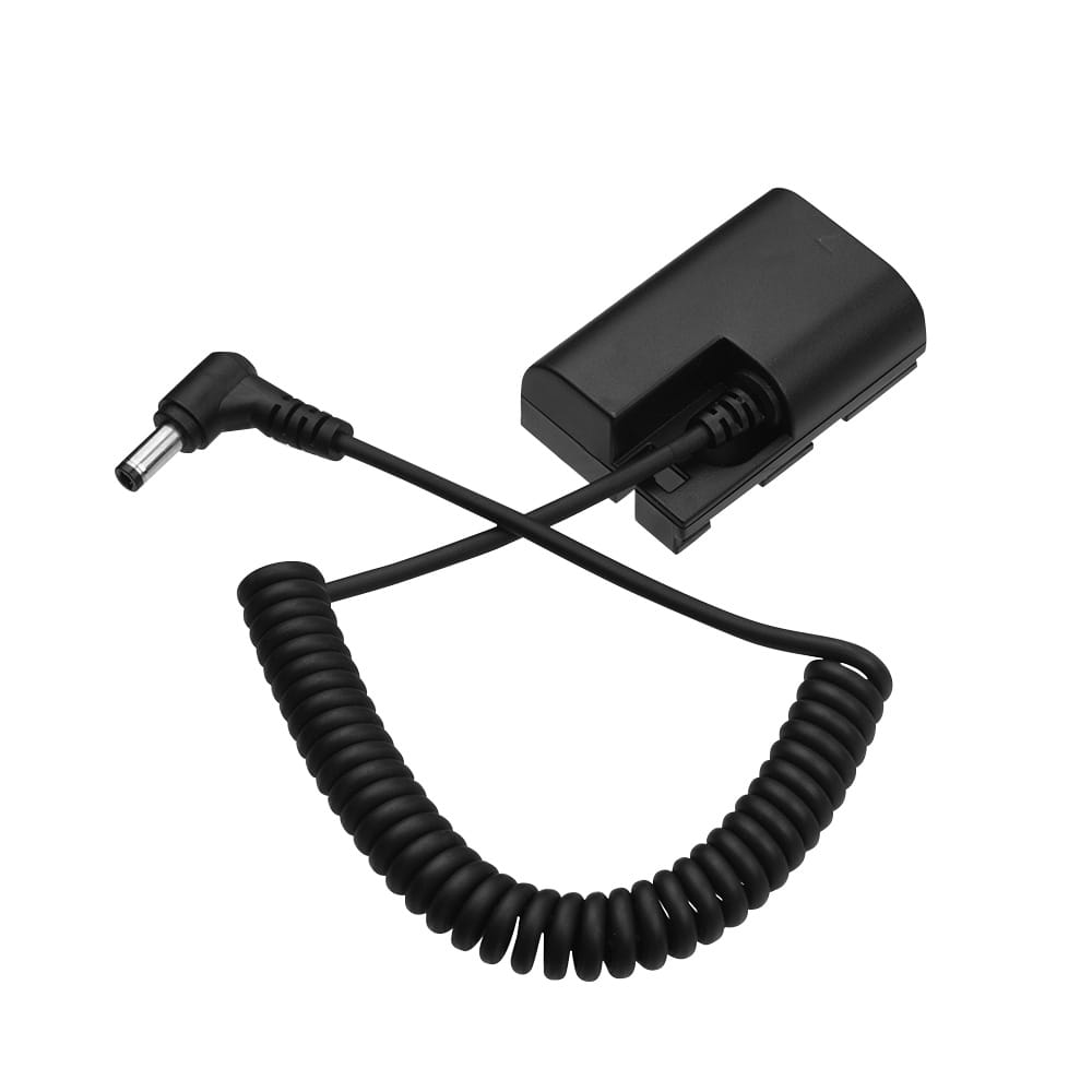 Andoer LP-E6 Dummy Battery Pack DC Coupler Connector Spring - For Canon LP-E6