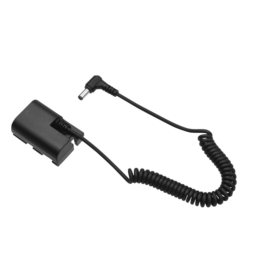 Andoer LP-E6 Dummy Battery Pack DC Coupler Connector Spring - For Canon LP-E6