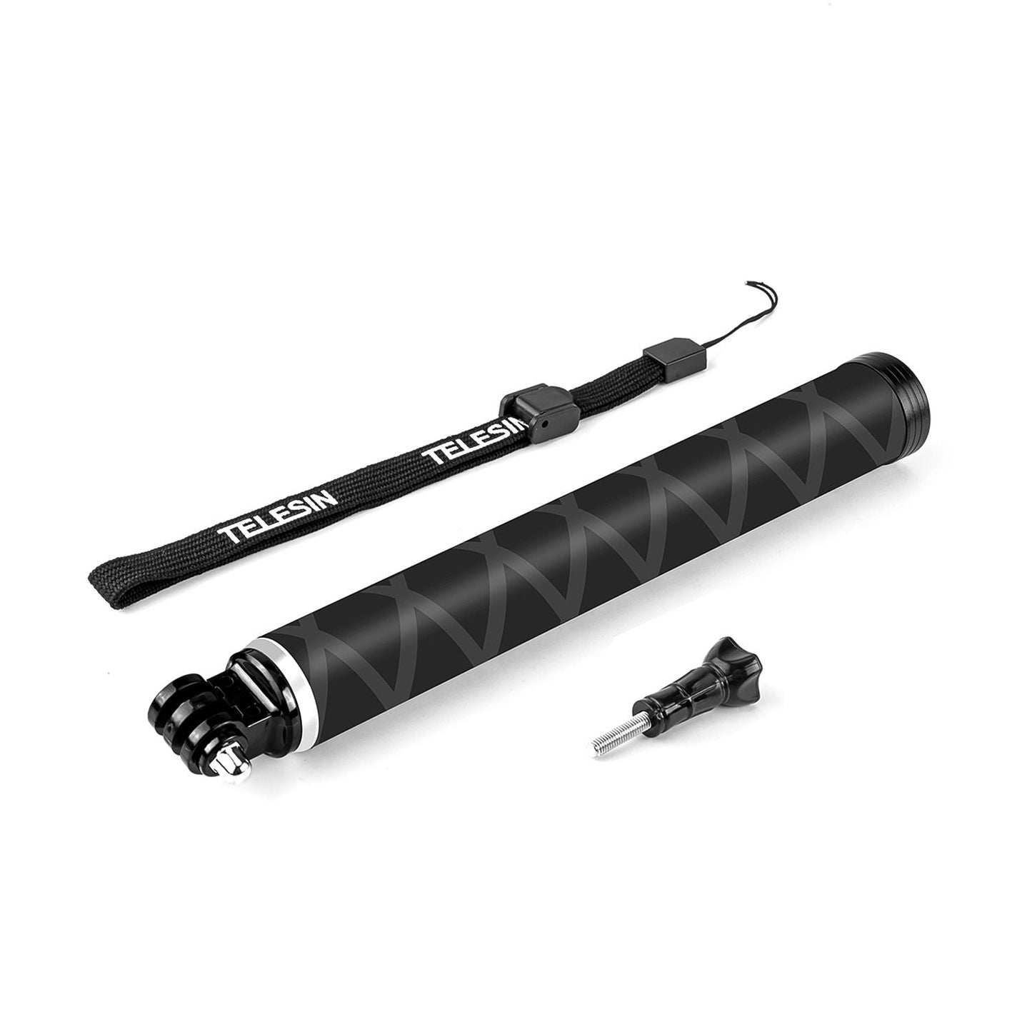 TELESIN Extendable Selfie Stick Rod Pole Carbon Fiber
