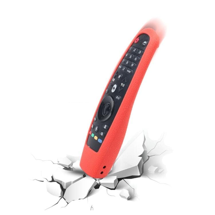 Suitable for LG Smart TV Remote Control Protective Case AN-MR600 AN-MR650a Dynamic Remote Control Silicone Case (Black)