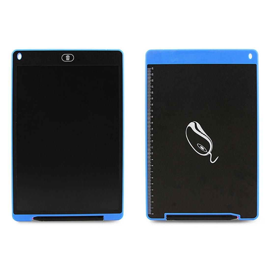 CHUYI 12 inch LCD Writing Tablet High Brightness Handwriting Drawing Sketching Graffiti Scribble Doodle Board eWriter for Home Office Writing Drawing (Blue)