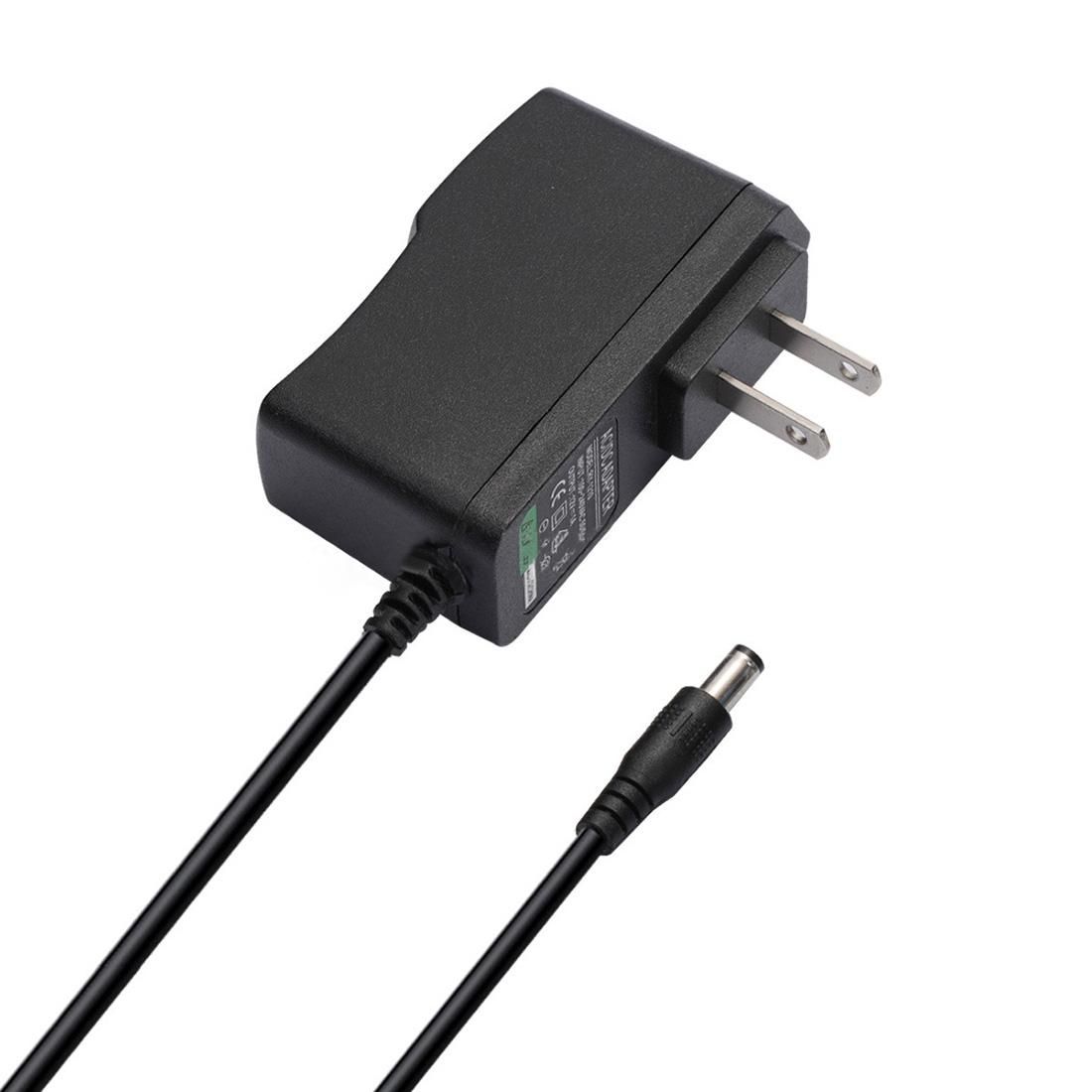 REY01 12V/1A Power Adapter Charging Cable, US Plug