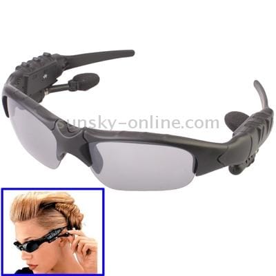 2 in 1 Bluetooth Sunglasses (Black)
