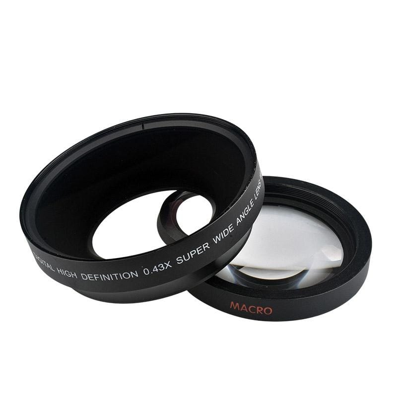 67mm 0.43X Super Wide Angle Fisheye Lens with Macro Lens for Canon