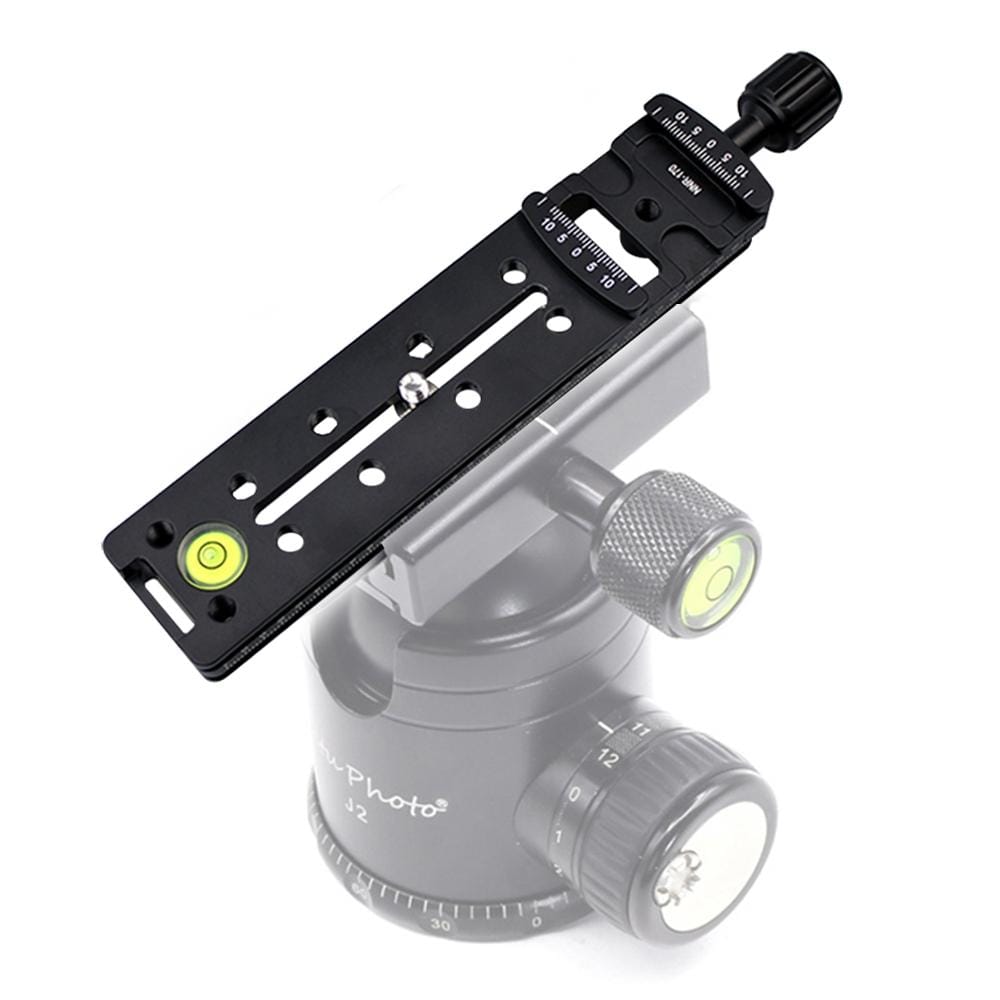 FNR-170 Multi-Purpose 170mm Nodal Rail Slide Plate QR Clamp Macro Panoramic Bracket