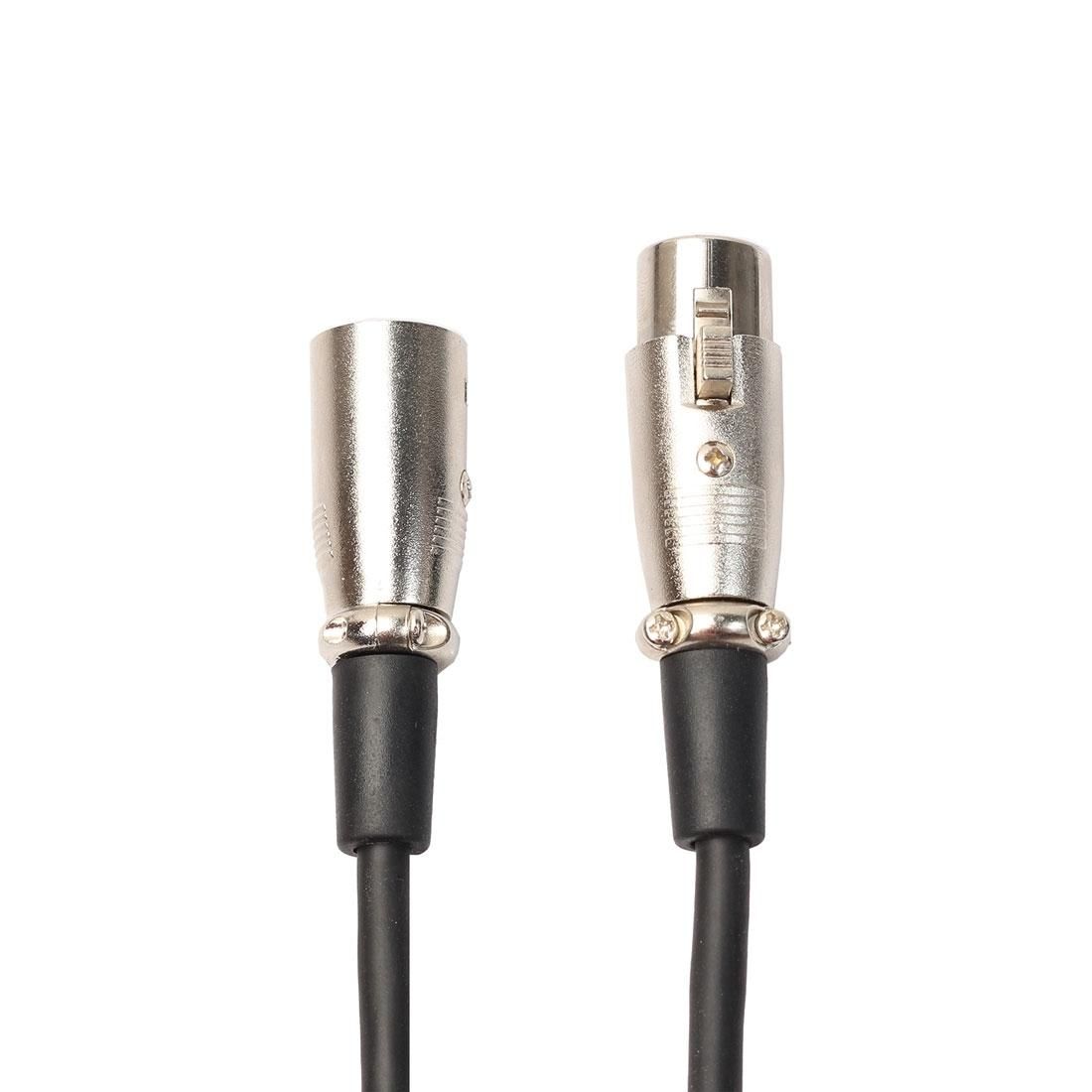 3m 3-Pin XLR Male to XLR Female Microphone Cable