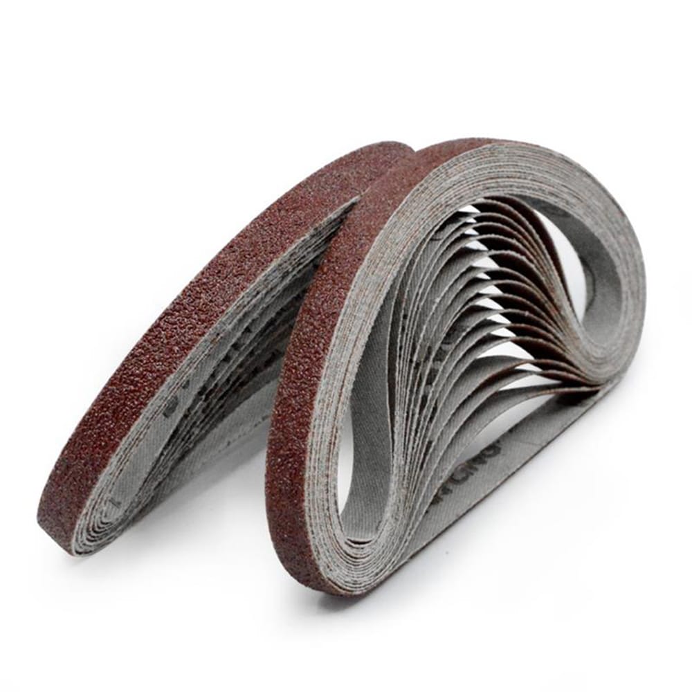 10pcs 10x330mm Abrasive Sanding Belts 120 Grit Sanding - 120