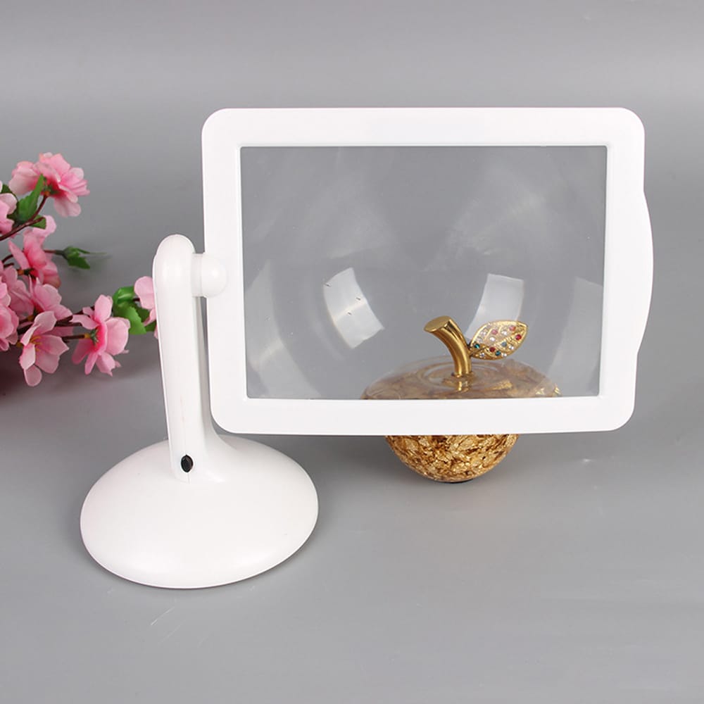 3X Magnifier Bright LED Reading Auxiliary Magnifier Rotary
