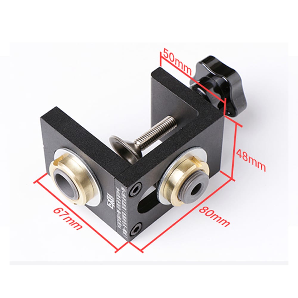 3-in-1 Woodworking Punch Locator Set Pocket Hole Jig - 1