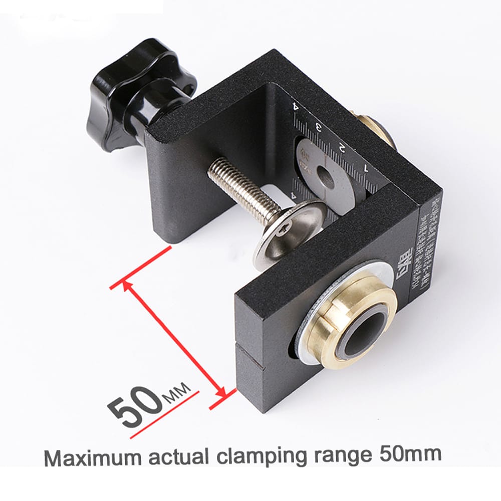 3-in-1 Woodworking Punch Locator Set Pocket Hole Jig - 1
